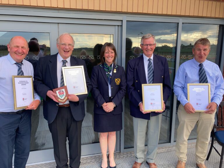 Staffordshire School Volunteers recognised Staffs Rugby