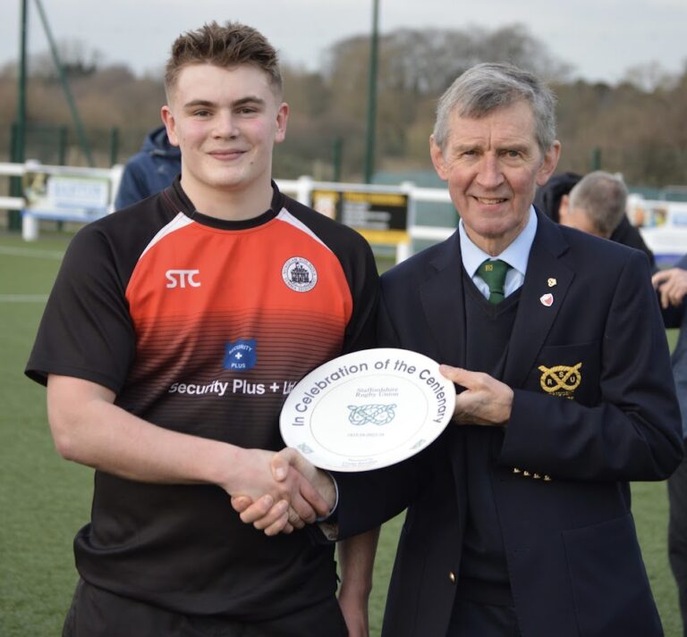 Alan Ruffle Staffordshire schools Cup Final - Staffs Rugby